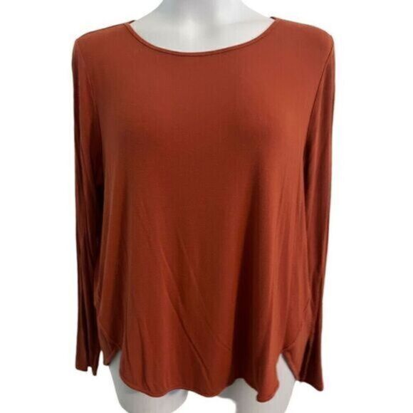 Loft Super comfy lightweight long sleeve round neck top. Size XL - Picture 1 of 5